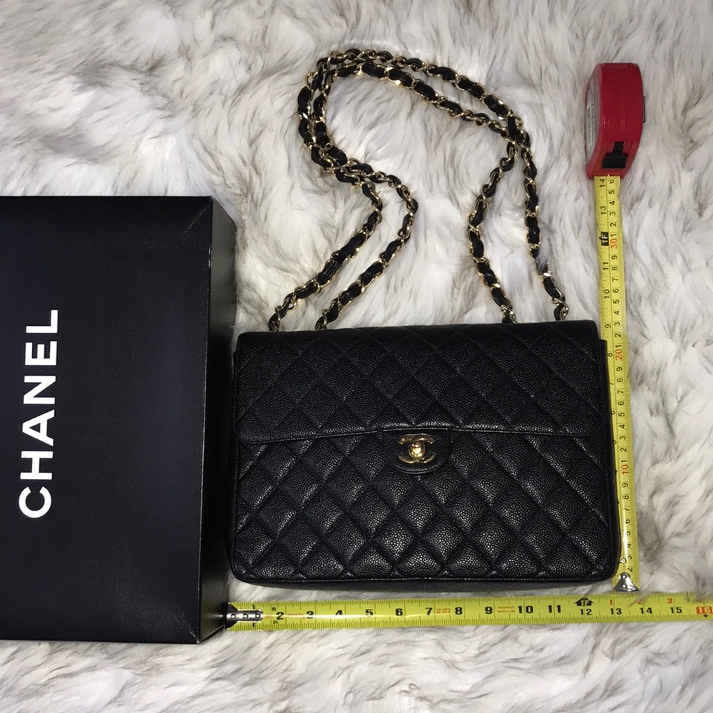 Chanel caviar flap bag additional pics - Picture 2 of 9